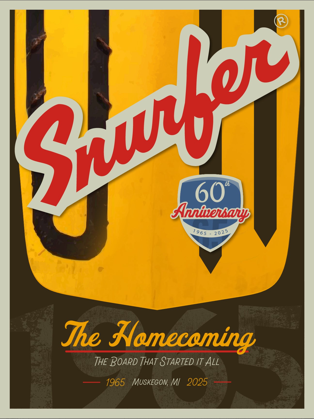 Snurfer 60th Anniversary Poster